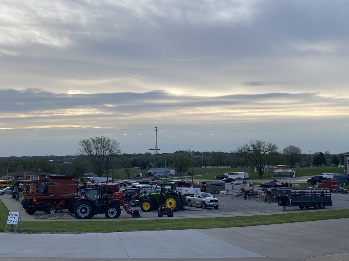 Barnyard Day is about to kickoff here at Blair Oaks! #FFA #WeAreBlairOaks