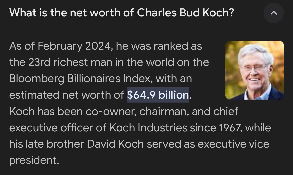 Follow the money: Who is behind the push for school choice and vouchers in Missouri? Americans for Prosperity which is funded by Charles Koch. Charles Koch is worth 65 Billion. His goal is to close public schools because he doesn’t want to pay taxes. True story.