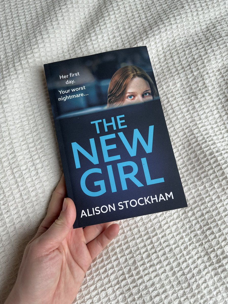 A huge big thank you to @AlisonStockham for sending me a copy of #TheNewGirl, her latest novel which I believe is out NOW! Love Alison’s tense and gripping books so can’t wait to dig in 🥰 @BoldwoodBooks