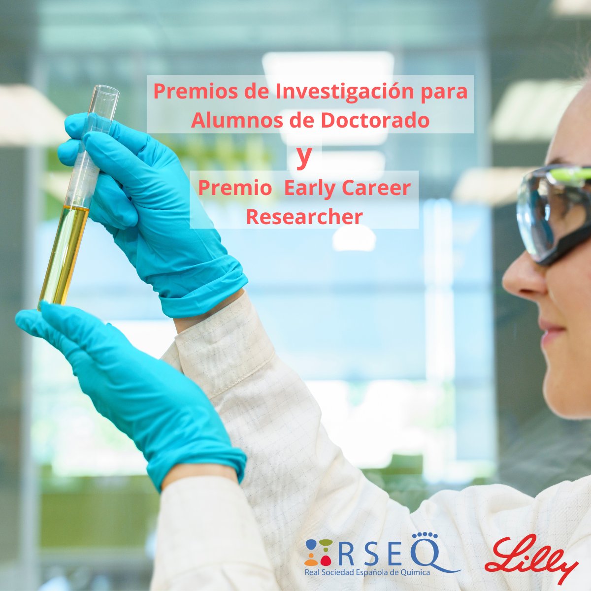 🏆La @RSEQUIMICA y @LillyES convocan sus premios anuales de investigación. Los XXII Premios para alumnos de doctorado y el Early Career Researcher. ➡️acortar.link/T9gnfq