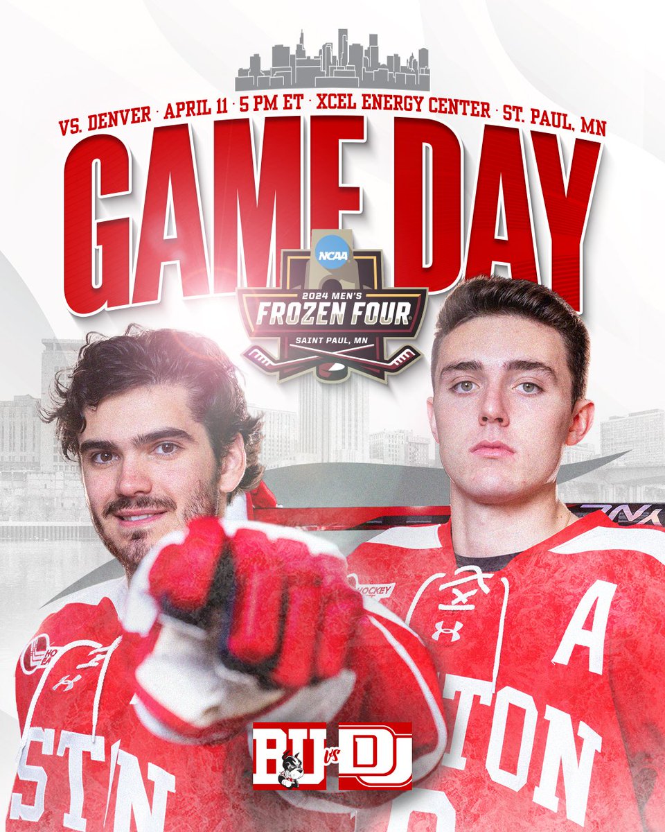 It's finally game day in Saint Paul! 🆚: Denver 📍: Xcel Energy Center 🕔: 5 PM ET/4 PM CT 📺: ESPN2 💻: es.pn/3vPXvJz (ESPN+) 📻: bit.ly/3ZN4tcL 📊: bit.ly/49y0Fj3 🐾: @BUGameDay