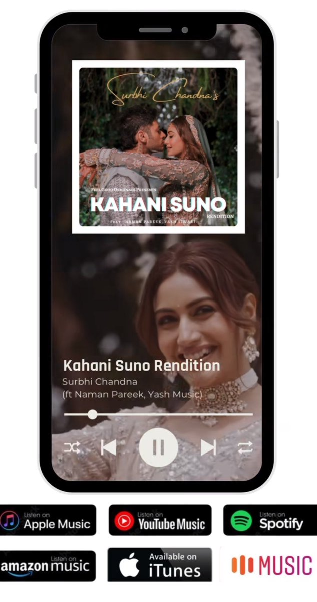 Can't Get Over Her Melodious Voice ❤️‍🔥🧿
#SuKar's 'Kahani Suno Rendition' is out now on Spotify and different apps don't miss listening to it 😍🫶

#SurbhiChandna #KaranSharma #KahaniSunoRendition