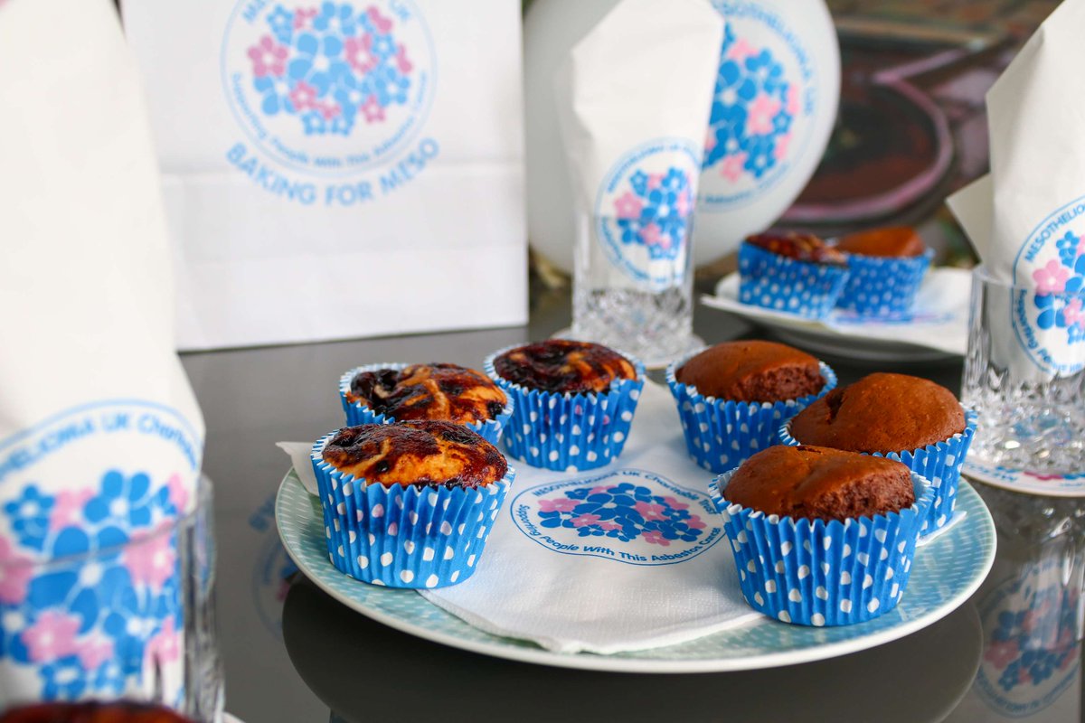 Calling all star bakers! 🌟 Join us in a delicious endeavour for a great cause! 🧁 Register here: mesothelioma.uk.com/muffins-for-me… 🧁 Pick a date in May for your bake sale 🧁 Bake and sell your delicious treats 🧁 Donate vital funds to Mesothelioma UK Let's bake to make meso matter!