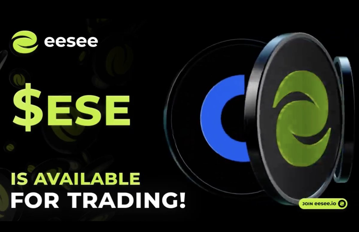 <a href="/eesee_io/">eesee.io</a> <a href="/hackenclub/">Hacken🇺🇦</a> <a href="/CertiK/">CertiK</a> 🚀 $ESE is on fire !

Trade on ETH:
👉 airdrop.app-eesee.io/claim

Trade on Blast &amp; Earn Blast Gold:
👉 airdrop.app-eesee.io/claim

More CEXs will be announced soon!
