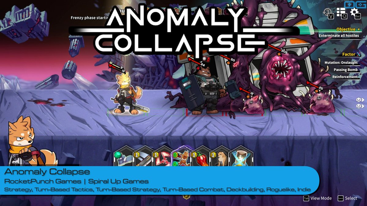 OG plays Anomaly Collapse! youtube.com/watch?v=DF3OJQ… Like & Sub! @rocketpunchgame @SpiralUpGames #anomalycollapse #turnbased #tactics #strategy #deckbuilding #roguelike #IndieGameTrends #IndieWatch #IndieDev #GameDev #IndieGameDev #IndieGame #IndieGames #Gameplay #letsplay #gaming