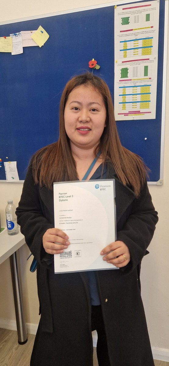 ImperialHCSW's tweet image. Recognising success @ImperialPeople. A huge Congratulations to @CatherinePrad20  who was successfully her L3 senior Healthcare apprenticeship. We are so proud of you. All ready for the next step. #Apprenticeship #dynamicstraining
