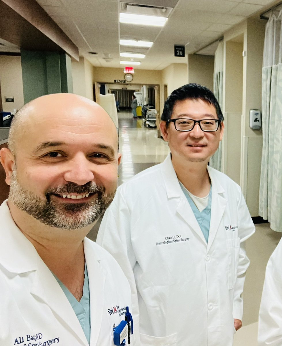 A huge congrats to our clinical spine fellow, Dr. Chao Li, who’ll be joining the wonderful @OU_Neurosurgery team as spine faculty this summer. I know he’ll demonstrate the same passion for exceptional care at OU as he did here with us at #BannerSpine. Congrats Chao!