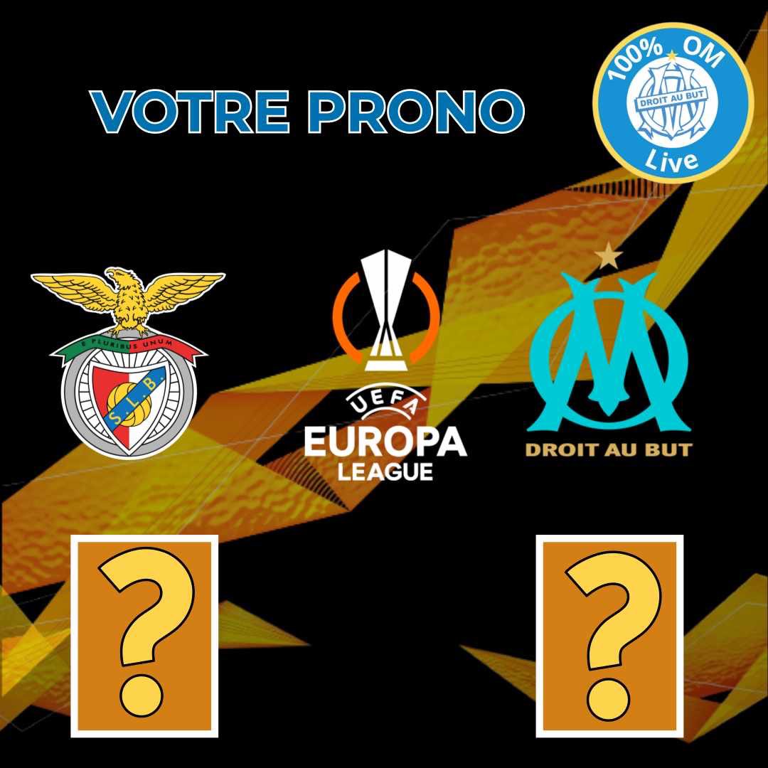 🔵⚪️Jour de Coupe d’Europe : Benfica - OM 

Donne ton pronostic 

#mention100pourcentomlive #TeamOM #forzaom #DroitAuBut #marseillemaville #AJamaisLesPremiers #marseillecity #olympiquedemarseille #om #canalolympien #Ligueeuropeleague