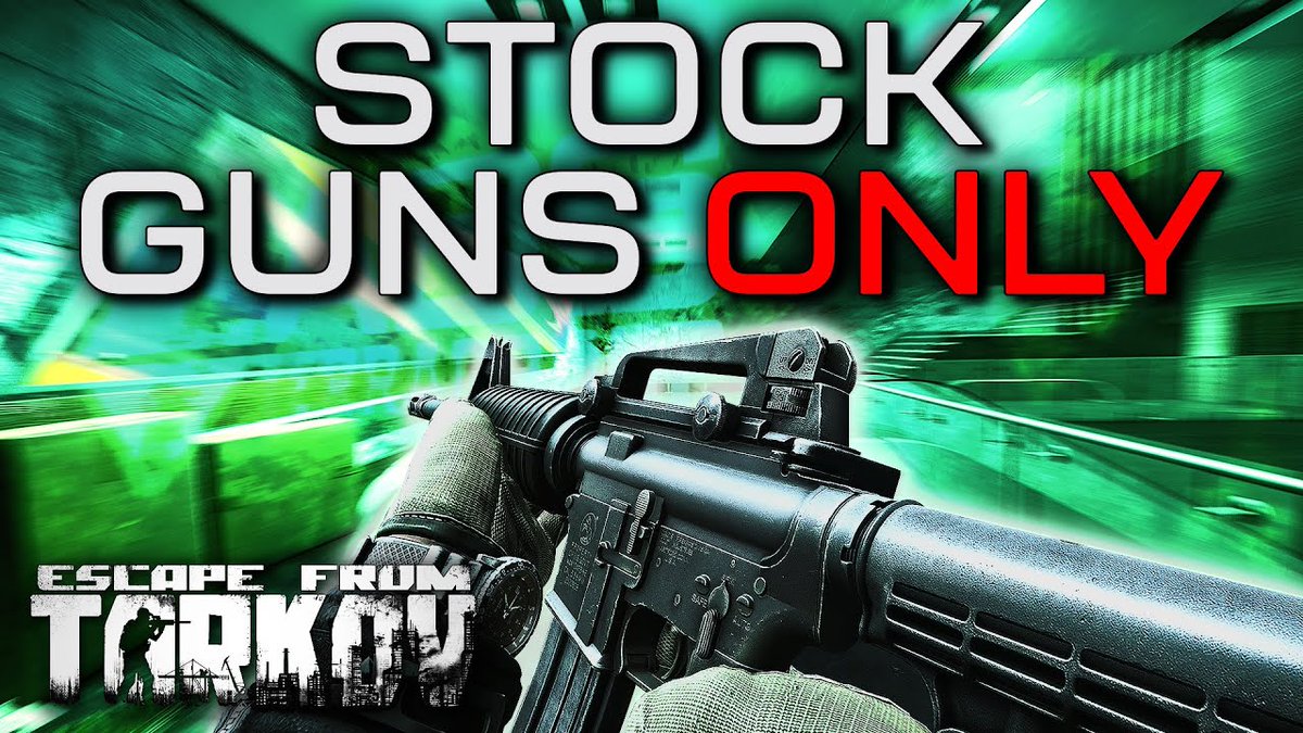 tarkov's tweet photo. In a new video, @JonnyBooSock tests various stock weapons and proves  their effectiveness in combat.
https://t.co/YB1vouCktE
#EscapefromTarkov https://t.co/iAW6gxQRgs