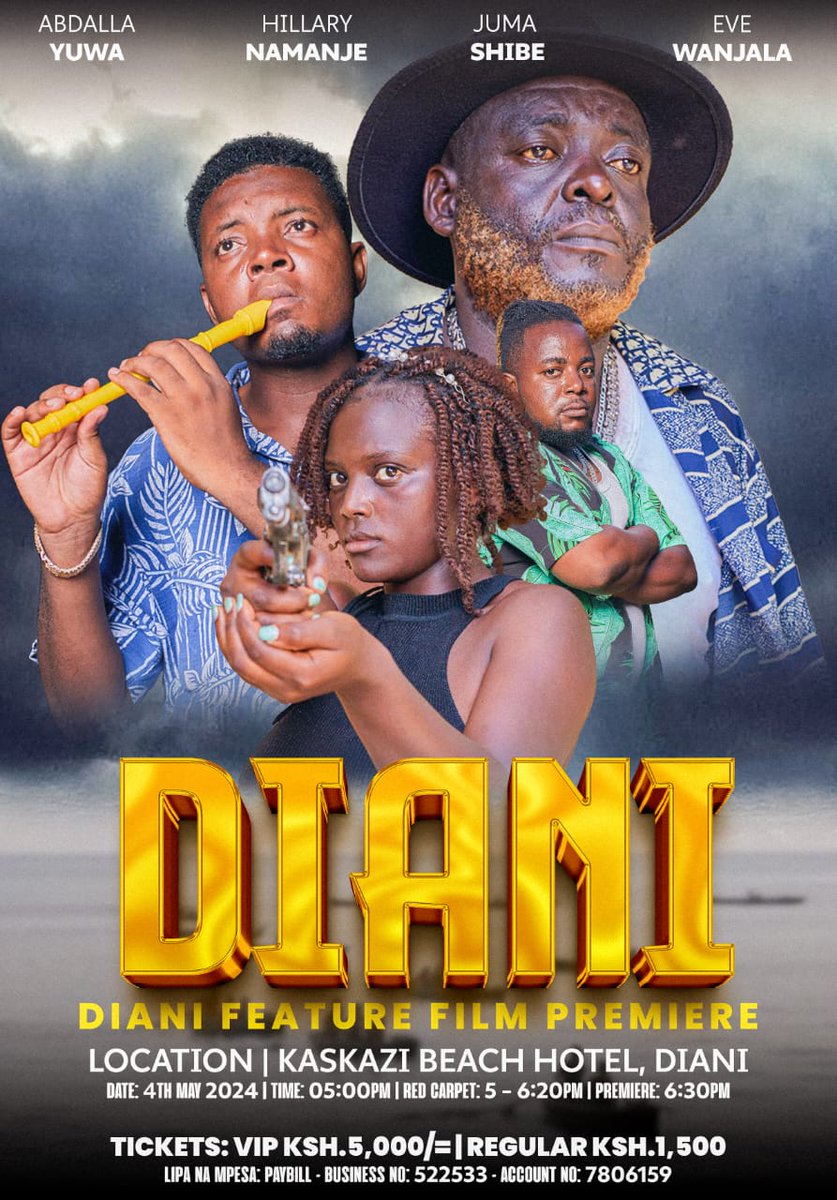 CONFIRMED! DIANI feature film premier. Karibuni DIANI