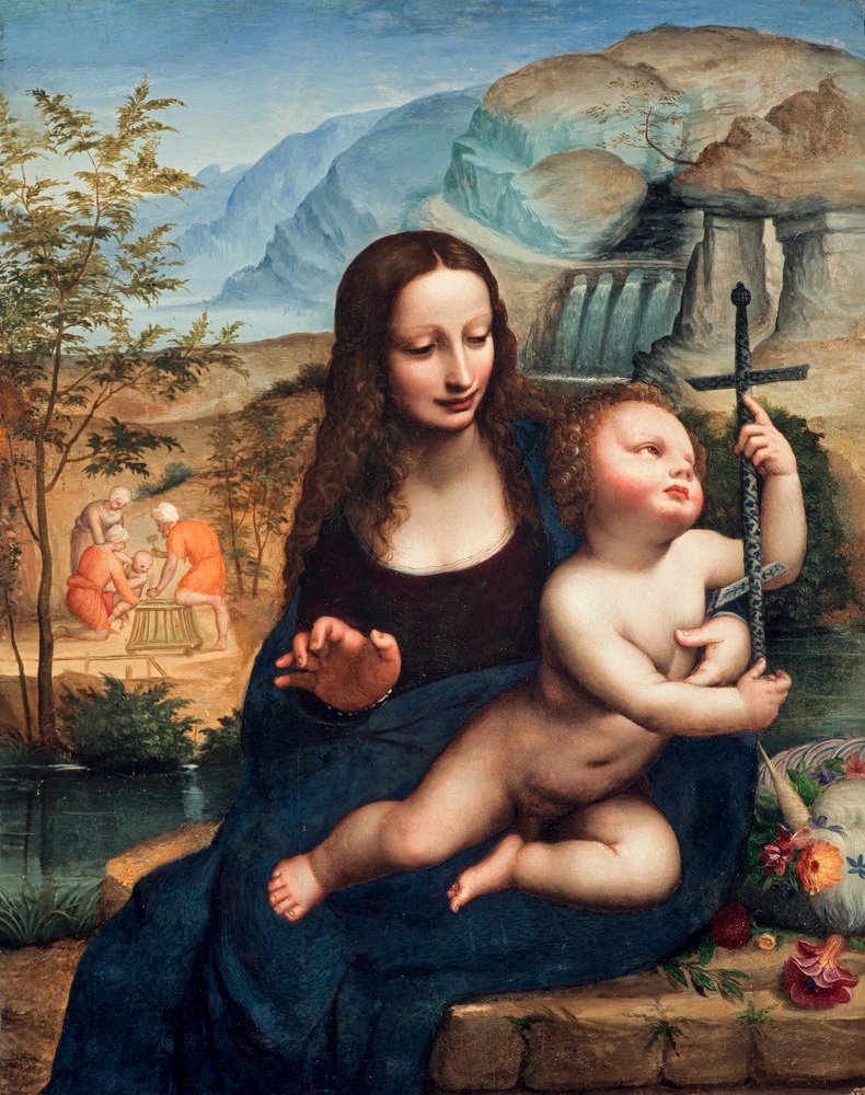 Fernando Yáñez de la Almedina [c.1475-1536], Madonna with Yarnwinder, C16th