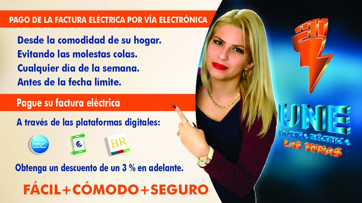 📢Pague su factura eléctrica por vía correo Hágalo: Fácil + Cómodo + Seguro. #LoQueNosUneCompromiso