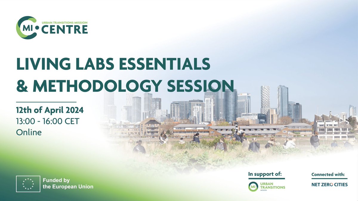 🚀 Just one day left until our Living Labs Essentials and Methodology session! Join us to learn from experts like Wim De Kinderen, Omer Onur, and Aravindakshan Ramanan about how Living Labs drive #urbantransitions. Hosted by @openlivinglabs. 👇