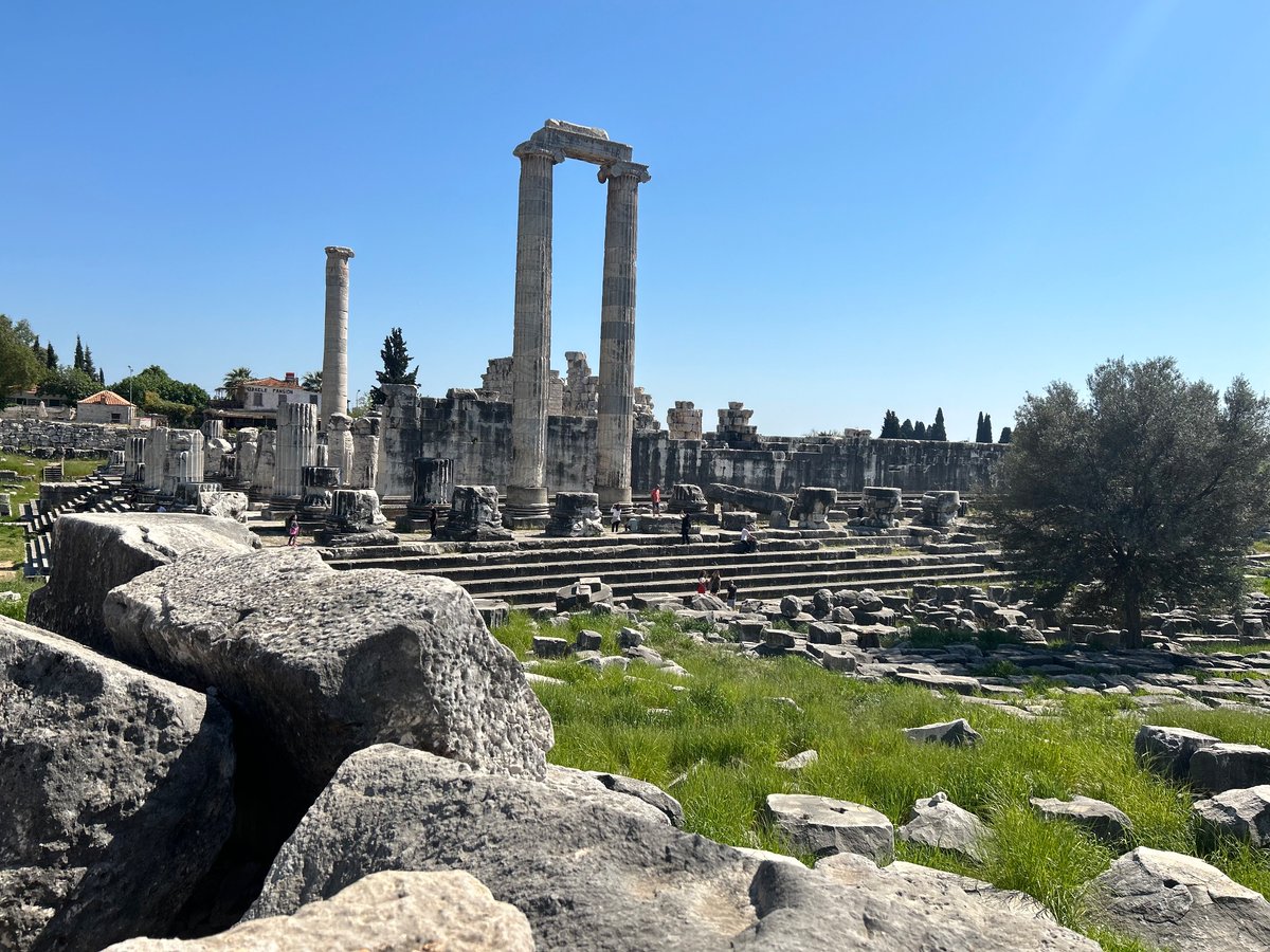 Apollon adına yapılmış bir tapınaktır. Kehanet gücü olduğuna inanılan Apollon'a ithaf edilen tapınağın bilinen diğer adı Didyma, yani İkiz Kardeş'tir. Tapınağa bu adın verilme sebebi ise tanrıça Artemis ile Apollon'un ikiz kardeş olmasıdır.Didim-Aydın