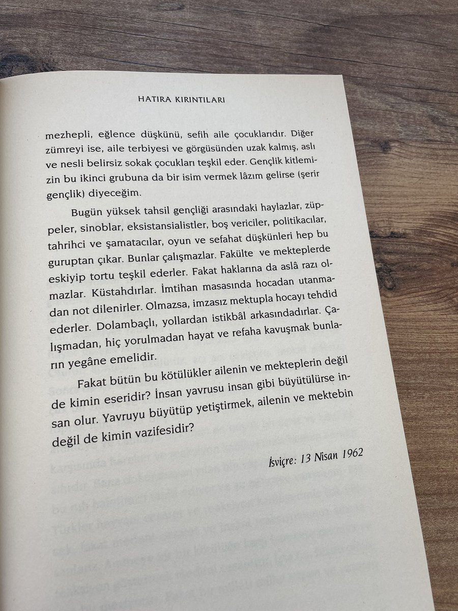 Ali Fuad Başgil 1962 yılında kaleme aldığı “Bizim Gençlik” başlığı altında yazdığı anılarında tarif ettiği gençlik yıl 2024 olmasına rağmen hâlâ aynı ise eğitim sisteminin acil olarak gözden geçirilmesi elzemdir. İmamoğlu Faiz Bahçeli Dünya Bankası Islam TV 8 Tasmalı Teşekkür