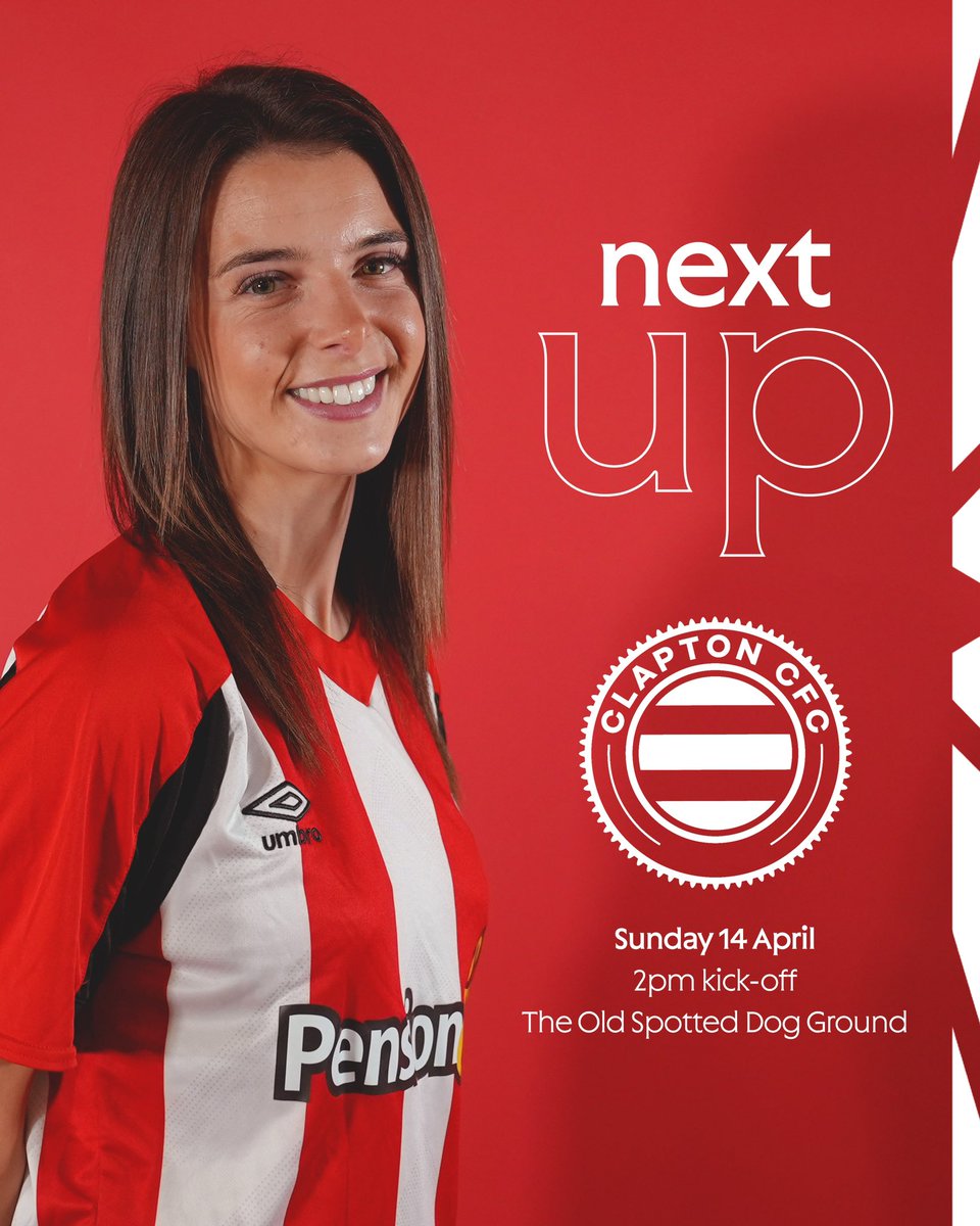 Back on the road on Sunday as our first team face Clapton Community in league action! #BrentfordFCW | #BrentfordFC