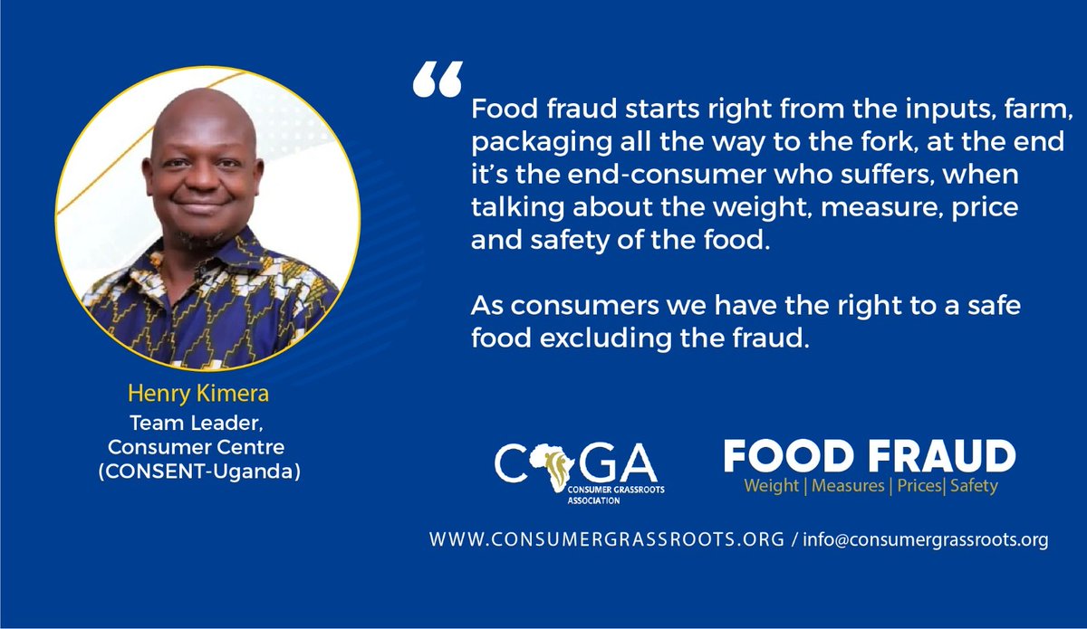 As parents, we ought to feed our children with healthy foods, to avoid them falling ill and achieving their full potential. @Consumers_Kenya @kimehenrich #SayNoToFoodFraud