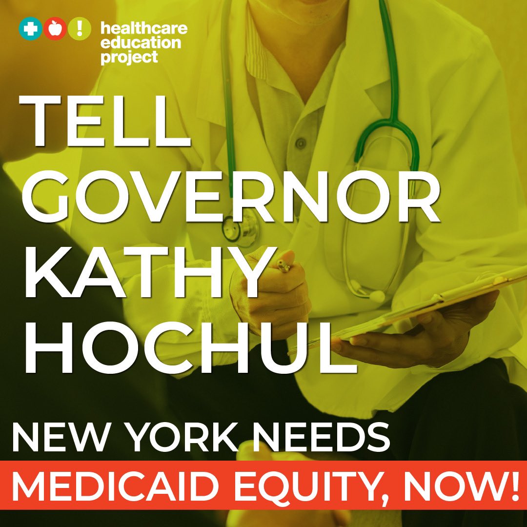 🚨The clock is ticking for health equity! ⏰Millions of NYers lack quality healthcare due to Medicaid underfunding. As state budget negotiations continue, we need to act fast! Visit nyhjustice.org/digital for more info and tag @GovKathyHochul to demand #MedicaidEquityNow!