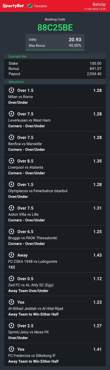 kin_donn's tweet photo. INCOMING BOOOOOOOM 🔥 🔥🔥

#SPORTYBET 🍀🍀🍀🍀🍀🤑🤑

ODDS 20
CODE: 88C25BE
EDIT &amp; STAKE https://t.co/BVSw8cXYoq