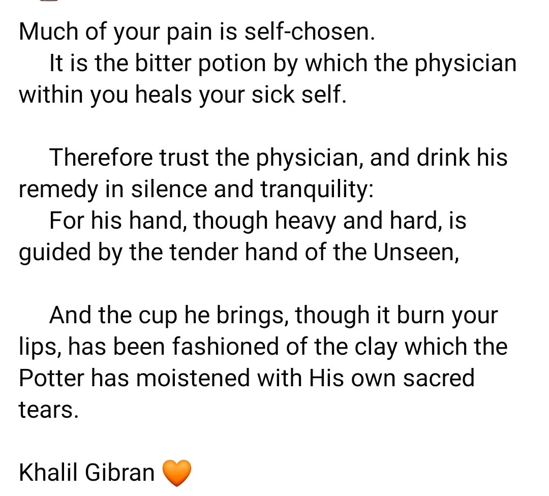 #HEALING 
#KAHLILgibran