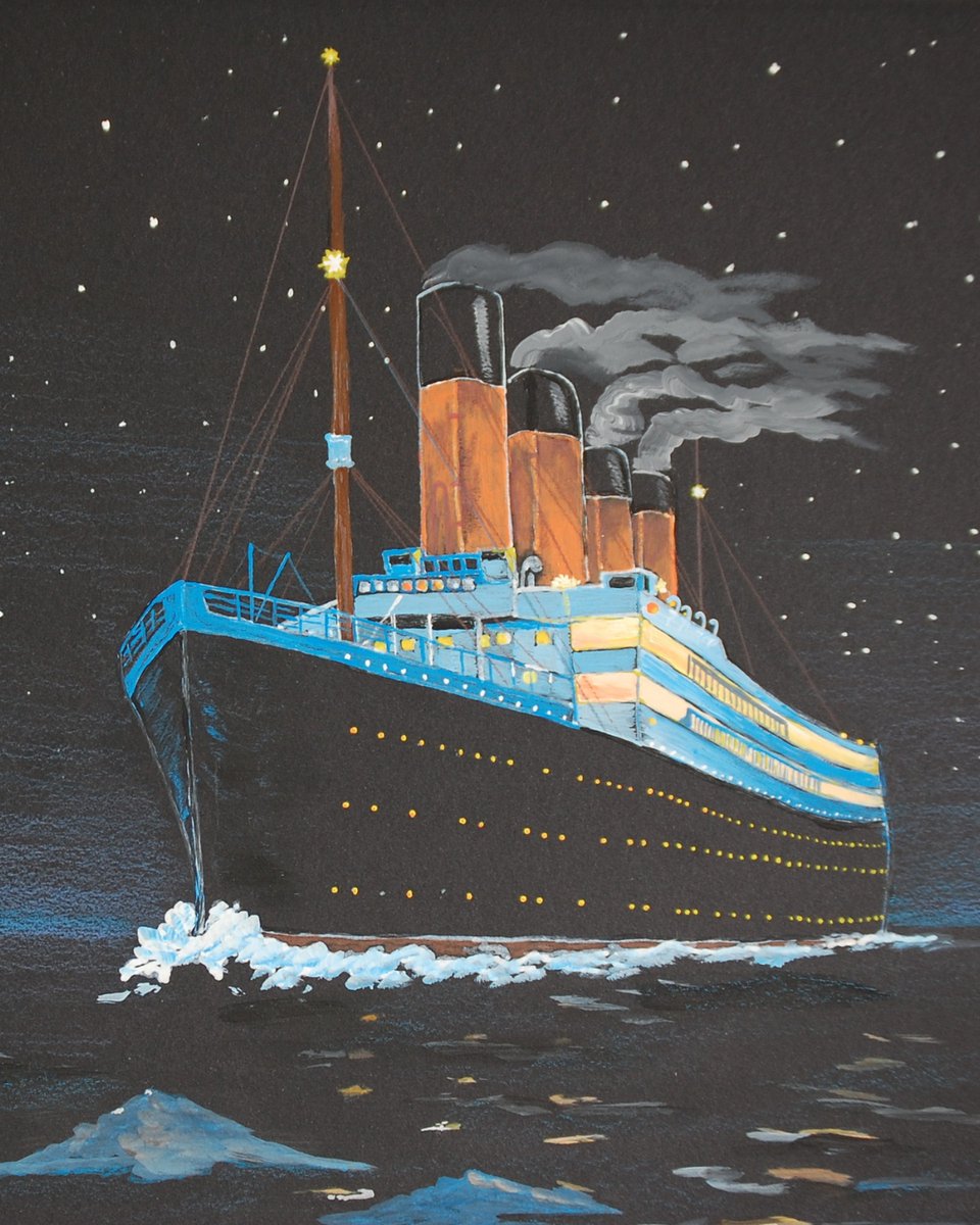 𝗧𝗜𝗧𝗔𝗡𝗜𝗖 🚢 14 avril 1912, le mythique #Titanic percute un iceberg, en plein milieu de l'océan #Atlantique. 👉 Le navire de luxe coulera quelques heures plus tard. Sur les 2200 passagers, seuls 700 survivants sont recensés.