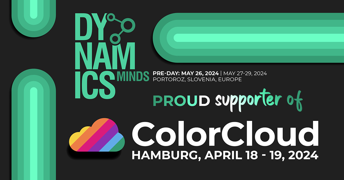 We're honored and proud to support @colorcloudrocks, a #Microsoft #BizApps event, happening on April 18-19 in Hamburg! Check out the colors of all the supporters and speakers and join us on this colorful adventure. 🌈

colorcloud.rocks/colormap/
#community #DynamicsMinds #ColorCloud
