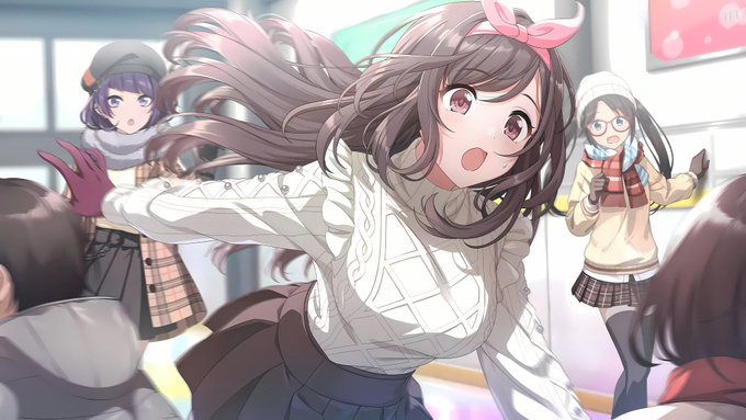 ツァニソンの新規恋鐘のニットでうおでっか、、、と思って描き始めたんだけど、見返してみたら白ニットのミニワンピ着てるわもう283プロのヒナとか規格外すぎてワイはもうダメです🤦🤦🤦 