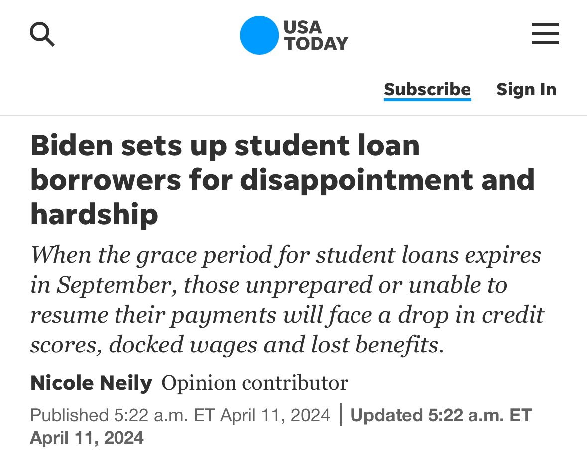 Millions of student loan borrowers will be in for a rude awakening in a few months. Since student loan payments restarted last fall, there's been a temporary safety net in place to shield Americans from the fallout of missed or partial payments. But when this grace period…