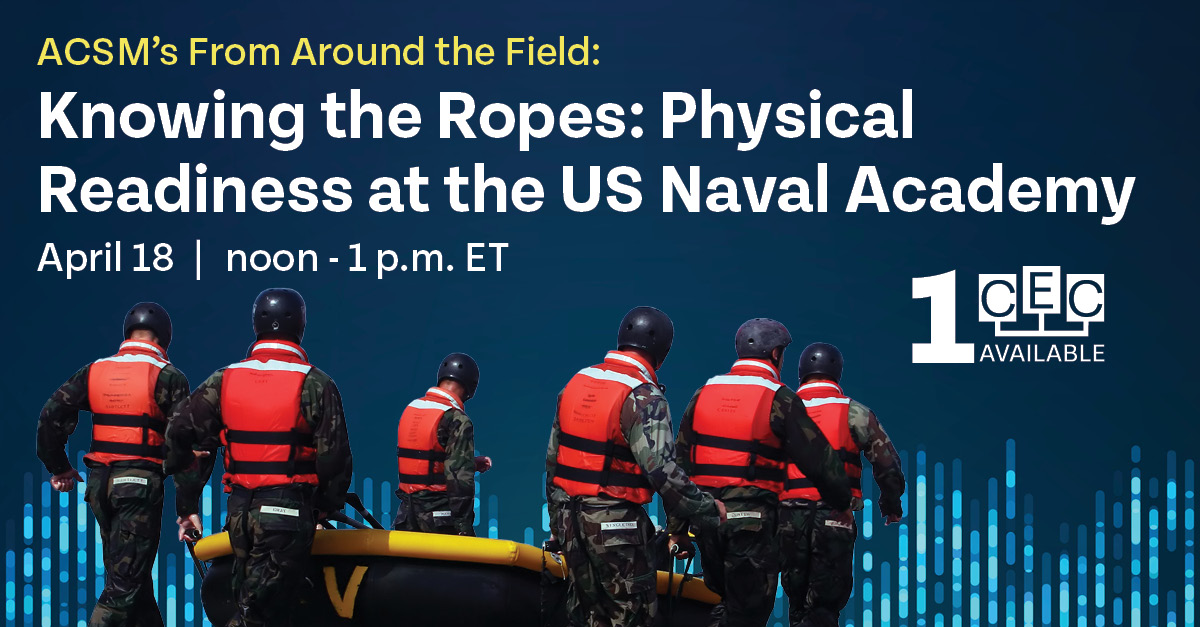 Take a deep dive into the physical mission requirements of Navy midshipmen in our upcoming webinar! Dr. Walter Bixby, Director of Human Performance at the U.S. Naval Academy will discuss passing requirements for the physical readiness test. ➡️ brnw.ch/21wIIzF