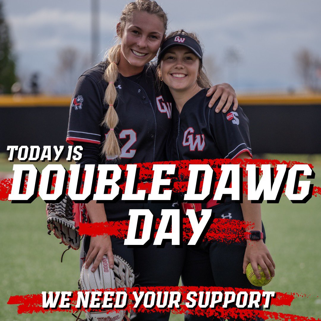 GOOD MORNING AND HAPPY 𝑫𝑶𝑼𝑩𝑳𝑬 𝑫𝑨𝑾𝑮 𝑫𝑨𝒀! 🐾 Please consider helping us reach our $10,000 match!!! Every dollar counts and we want YOU to be a part of our journey! 🥎 give.gardner-webb.edu/schools/Gardne… #SkoDawgs #DoubleDawgDay