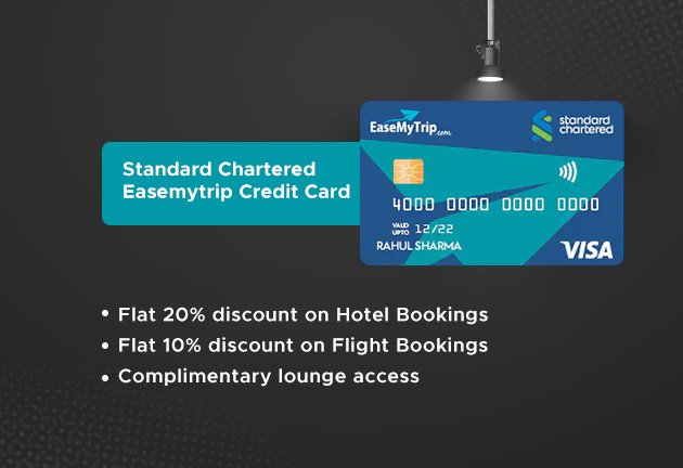 Get Flat 20% instant discount on hotel bookings!

Apply Now!
bitli.in/c5n1WkK
#StandardChartered