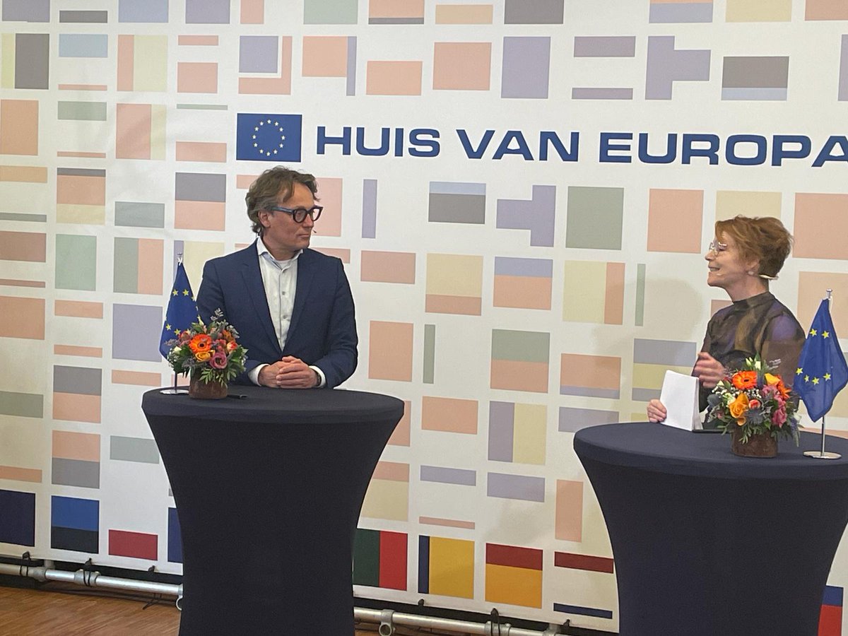 Johnas van Lammeren (wethouder Amersfoort) vertelt hoe zijn stad met financiering van Europa een digital twin heeft opgezet om verschillende scenario's voor de stad te testen. #europeseverkiezingen2024