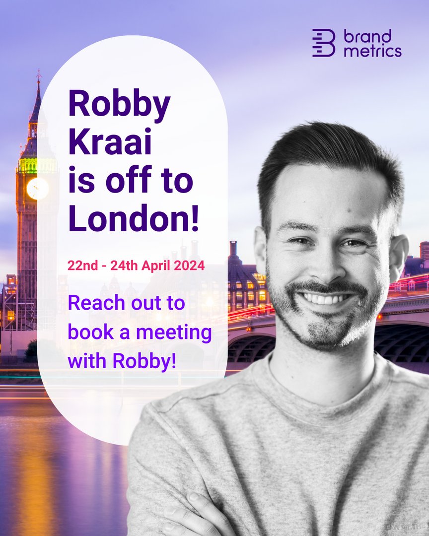 Head of CTV, Robby Kraai, is heading to London in two weeks for an exhilarating opportunity to connect with industry peers and explore new avenues for collaboration!
22nd to 24th of April, London, UK

Contact us or Robby directly here on LinkedIn to schedule a meeting.