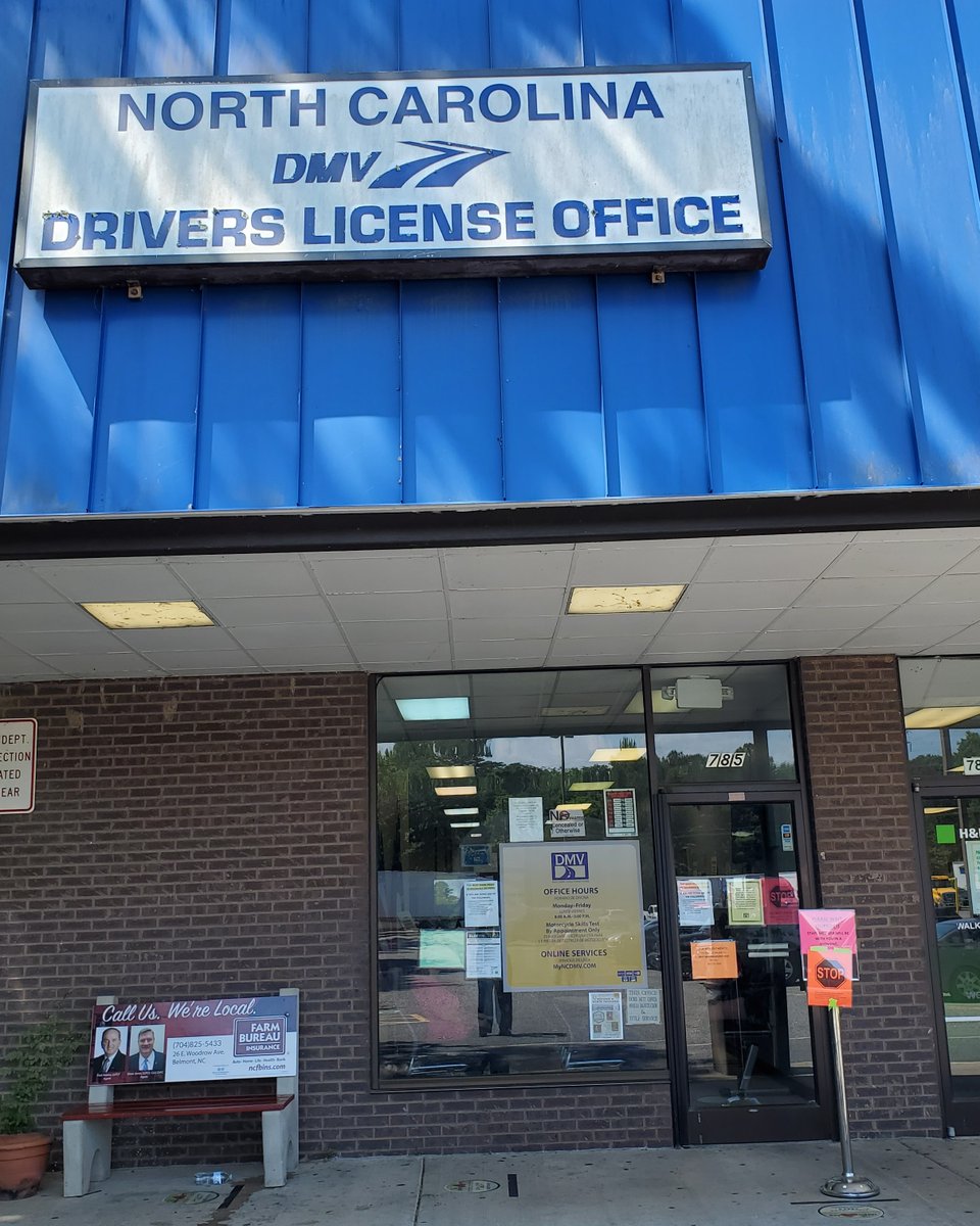 The #NCDMV Driver License office in Mount Holly is temporarily closed due to a building maintenance issue.  Customers with appointments will be serviced once the issue is resolved or will be rescheduled.  Online services are available at MyNCDMV.gov.