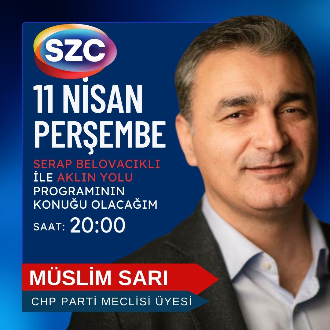 Bu akşam saat 20.00'de @serapbelovacikli'nın sunduğu Aklın Yolu programının konuğu olacağım. Vaktiniz varsa @sozcutelevizyonu'nda buluşalım. #Sözcütv