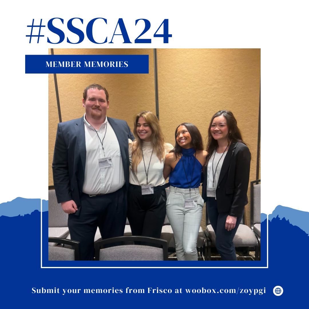 Look at these smiling faces! Thank you to Chloe Watson for sending in this photo from #SSCA24! We love sharing these Member Memories of Frisco! Want to see your memories highlighted? Send them in! buff.ly/3VQYiEG