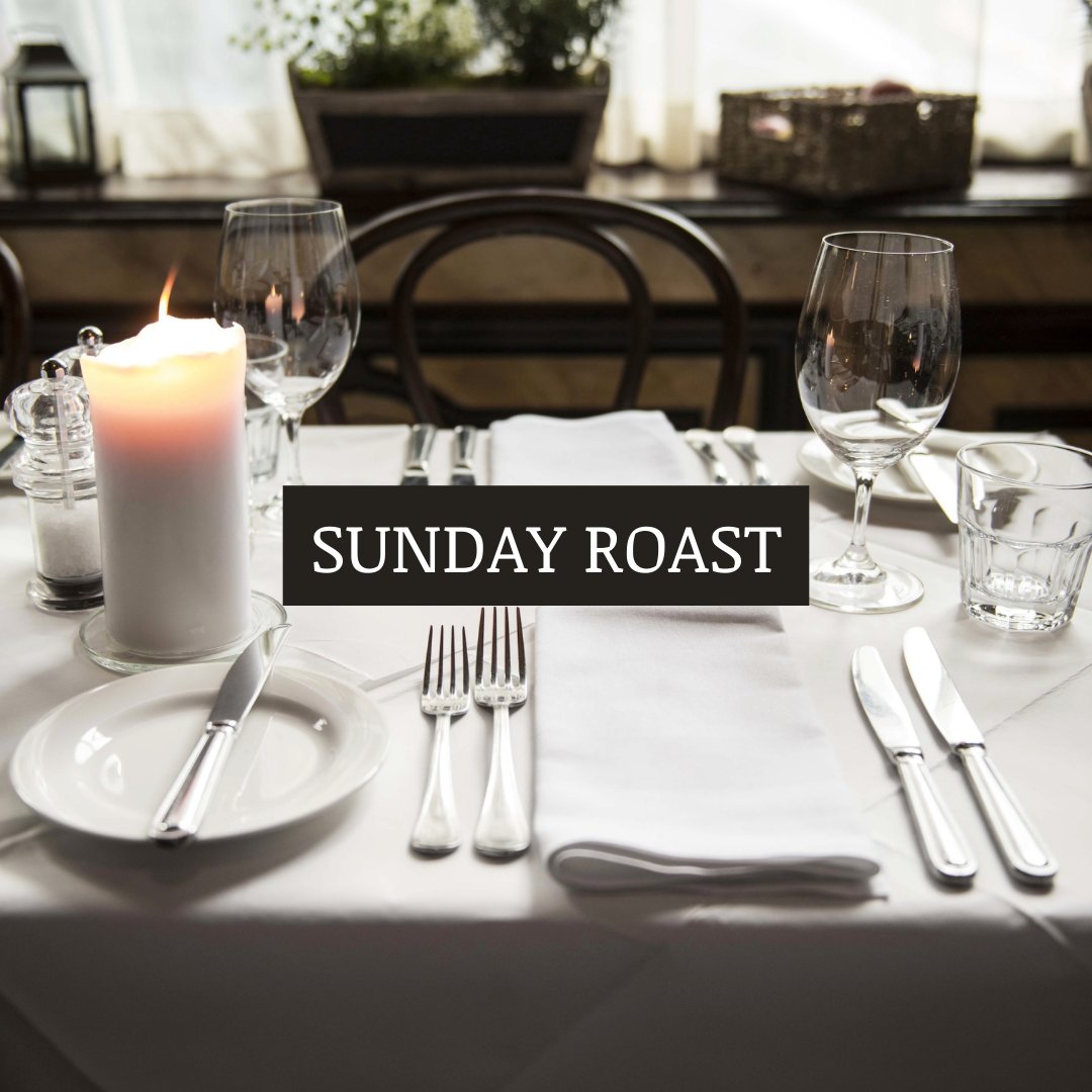 This week’s Sunday roast is @GriersonOrganic rare-breed pork shoulder, served with proper roast tatties, Yorkshire puds and seasonal veg. Book a table: bit.ly/CSHbooking