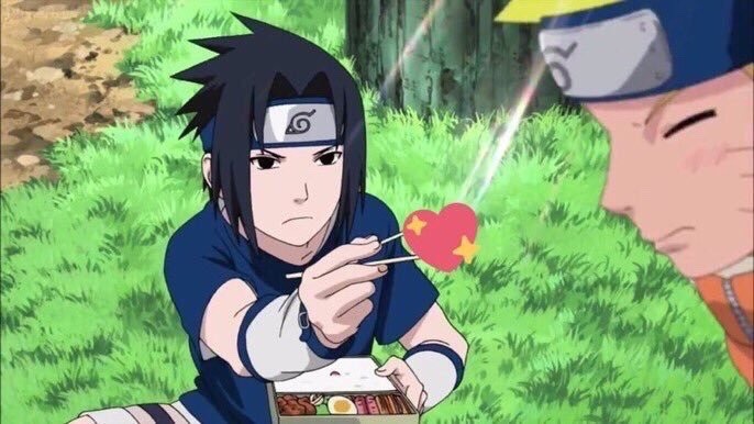 coegumi's tweet image. kakashi: quem alimentar o naruto será desclassificado!

sakura e sasuke: certo!

naruto: tô com fome.

sasuke: