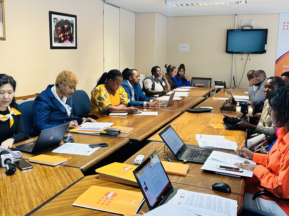 Happening now, @UNFPA_Zimbabwe Media briefing ahead of the #ICPD30 High Level Meeting & Launch of the 2024 State of the World Population Report. 2024 is a milestone year for @UNFPA & partners as we commemorate the 30th anniversary of ICPD. #ICPD30 #Population & #Development