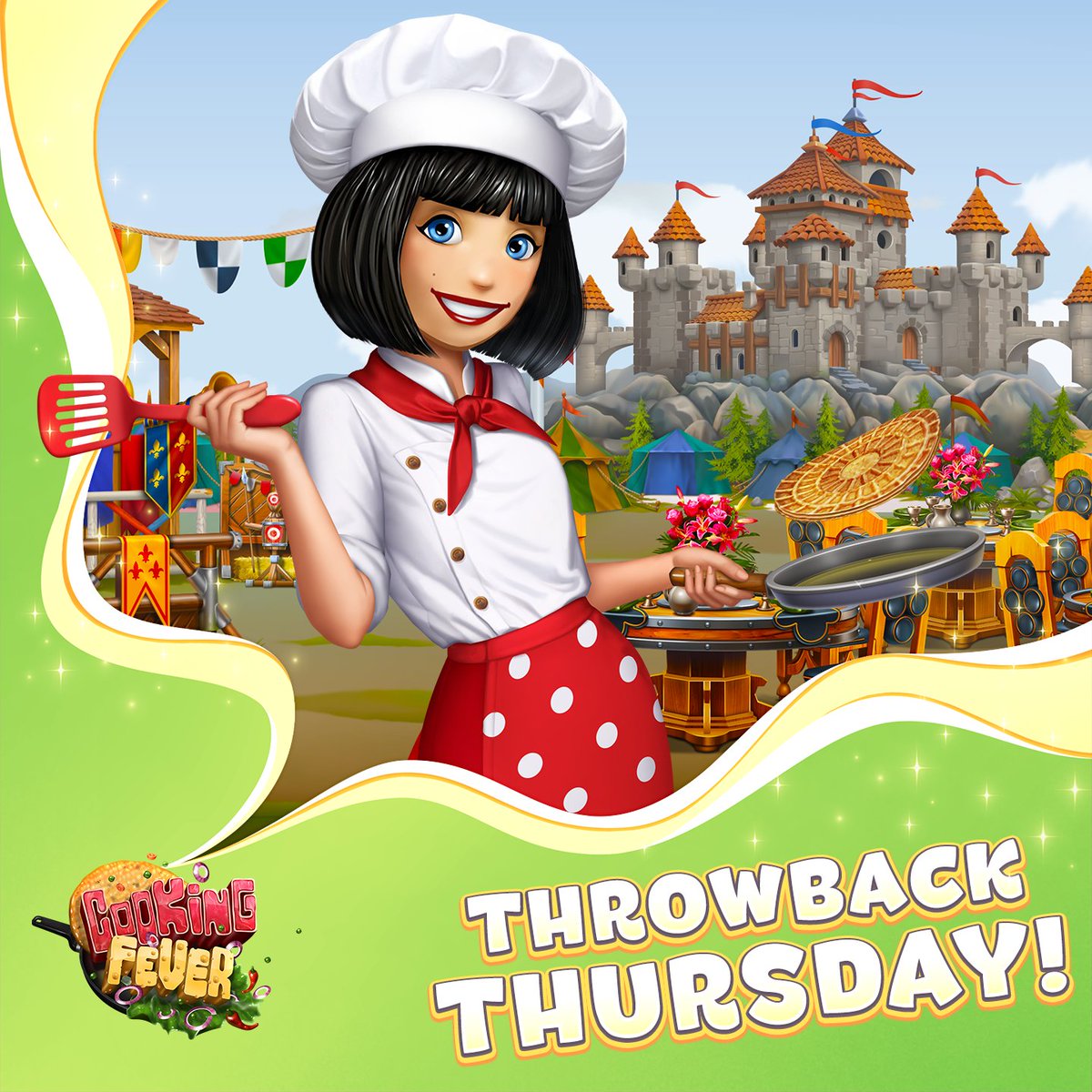cookingfever's tweet photo. It's π·Throwback Thursday,π· Chefs!
Let's roll back at the glorious Medieval Fair! π·π·π·
How does it look like in your Cooking Fever game?
Check out now: https://t.co/7o9XsaRLOf
π· And share it in the comments bellow!
#CookingFever #CookingFeverGame #ThrowbackThursday https://t.co/LdpkbfbMaa