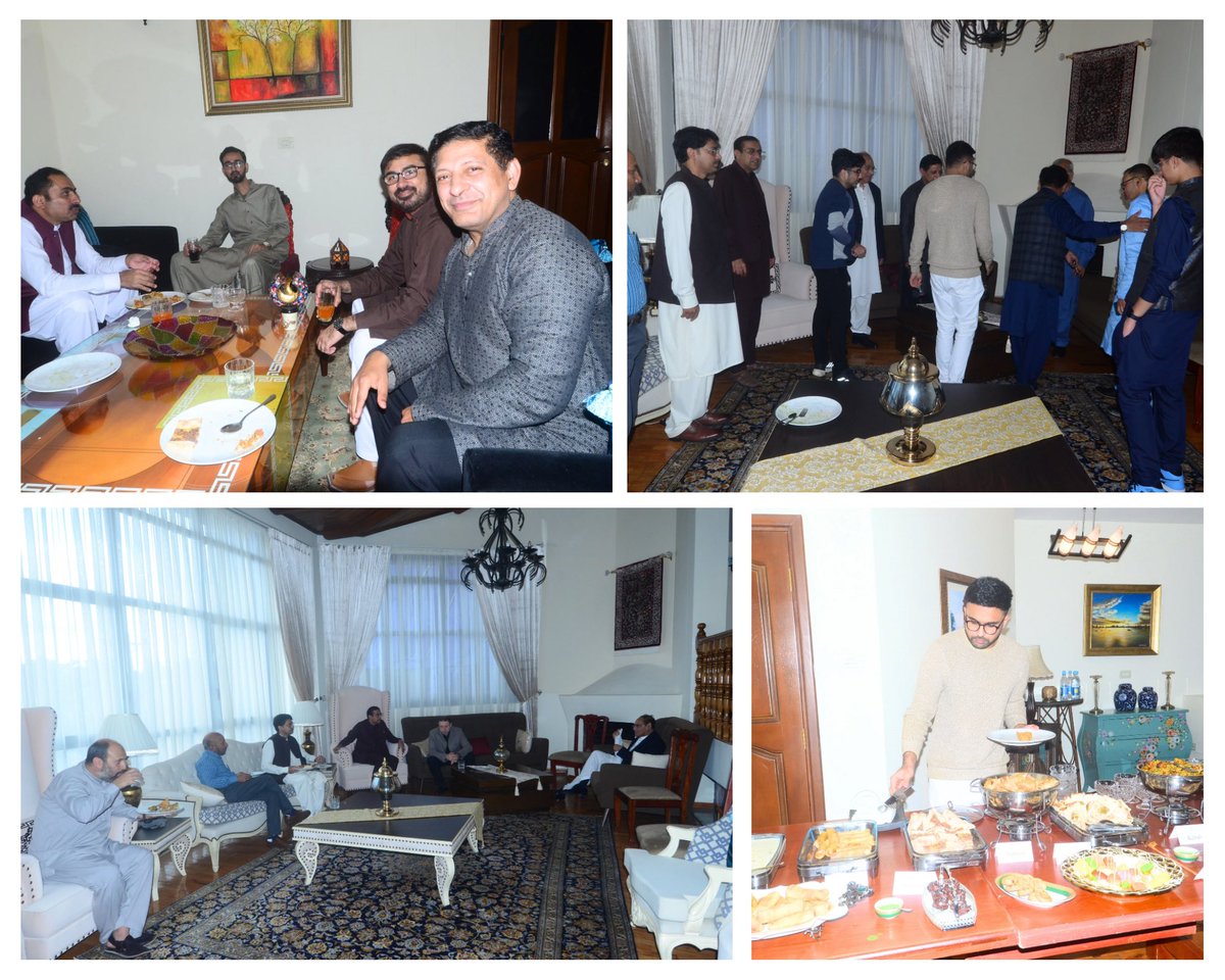 Ambassador Atif Sharif & Mrs Zalifa Atif hosted an Open House/Eid Milan on 10 April to celebrate 🥳 Eid ul Fitr with 🇵🇰 Expats & Diplomats in Addis Ababa. Guests enjoyed Delectable 🇵🇰cuisine. @PkPublicDiplo @ForeignOfficePk @WorldPTV @epwing_official @RadioPakistan