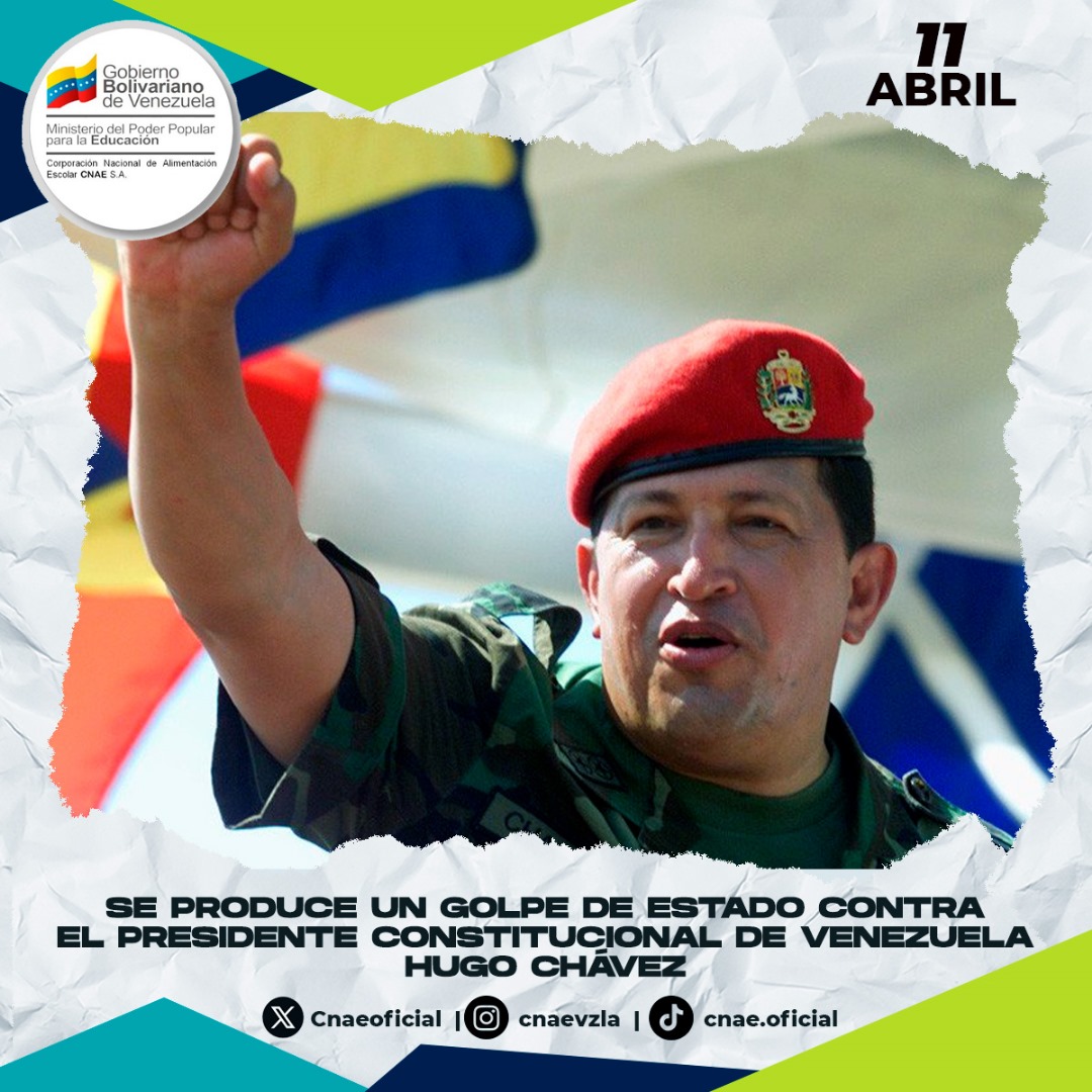 Han pasado 22 años del golpe de estado contra el Pdte. Hugo Chávez, líder y creador de esta gesta heróica. Momento donde el pueblo tomo las calles para defender la democracia y dejar bien claro que no volverán nunca más. ¡Que viva la Revolución Bolivariana! <a href="/NicolasMaduro/">Nicolás Maduro</a>