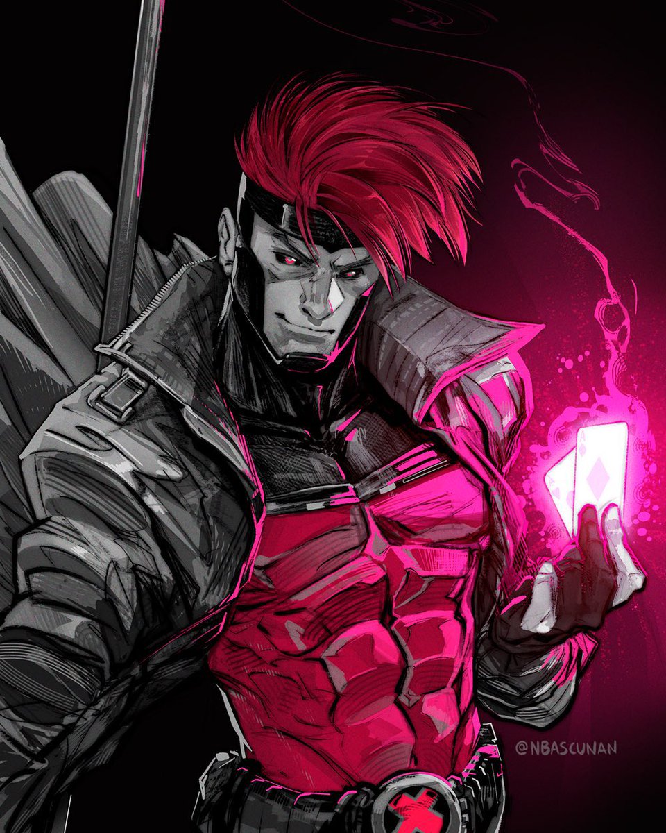 「The name's Gambit, mon ami. Remember it.」|Nico Bascuñánのイラスト