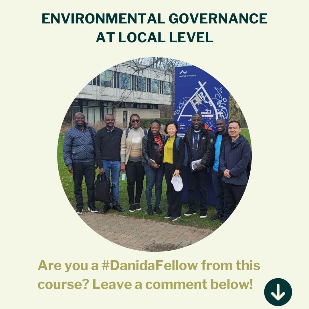 How difficult is it to acquire knowledge about #greening and #compliance with environmental policies, laws and regulations at local level? Our international #DanidaFellows from the learning programme “Environmental Governance at Local Level” know it well: @AarhusUni