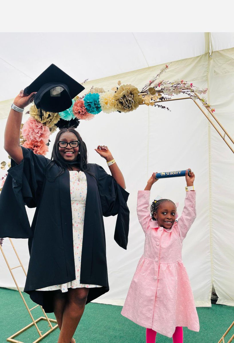 Congratulations Zainab who graduated with a double Masters in Nuclear Application and Radiological Protection. PhD loadin🥳🥳. Love that women are occupying traditionally male-dominated spaces, and our children are growing up seeing this as the norm. #WomenInSteam #GenderEquality