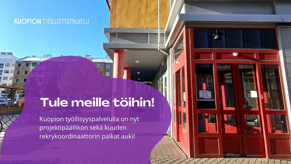 tyonavigaattori's tweet photo. Tule meille töihin! Etsimme Osaamisperusteinen rekrytointi -hankkeeseen projektipäällikköä:
https://t.co/IDuEOzGlAw 
sekä kuutta rekrytointikoordinaattoria:
https://t.co/njqucLeLKP 
#avoimettyöpaikat #töitätarjolla #rekry #rekrytointi https://t.co/oRcKoS4b1e