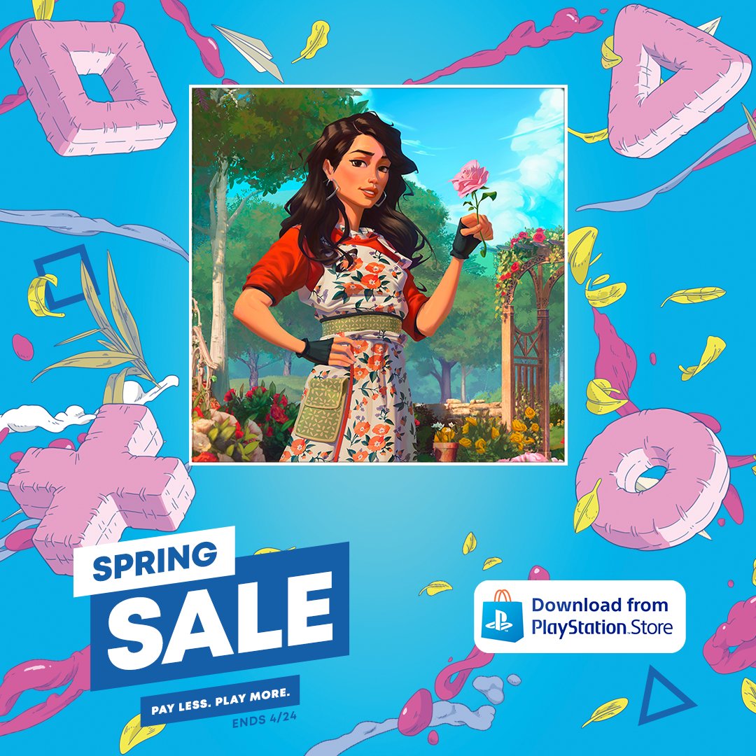 Spring Sales are here! 🌼 Enjoy 30% off Garden Life on PlayStation! 🔗 nacon.me/GardenOnPlaySt…