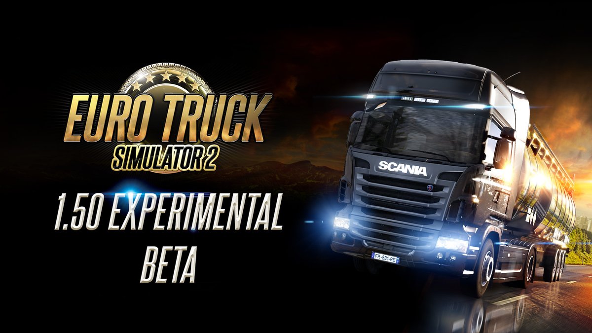 We are launching the 1.50 Experimental Beta for Euro Truck Simulator 2 🚛 We recommend carefully reading the blog post below to discover all the features this version offers and information on how you can access it 📝 Find out more here 👇 blog.scssoft.com/2024/04/euro-t…
