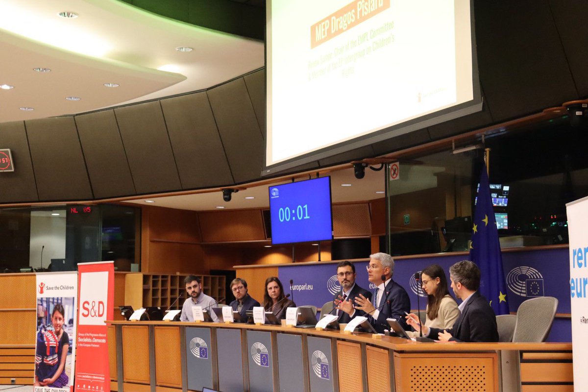 Gathering to tackle child poverty in Europe. Happy to host with <a href="/SaveChildrenEU/">Save the Children Europe</a> this vital conversation, delving into solutions to ensure every child has a fair chance. #InvestingInChildhood #EndChildPoverty"