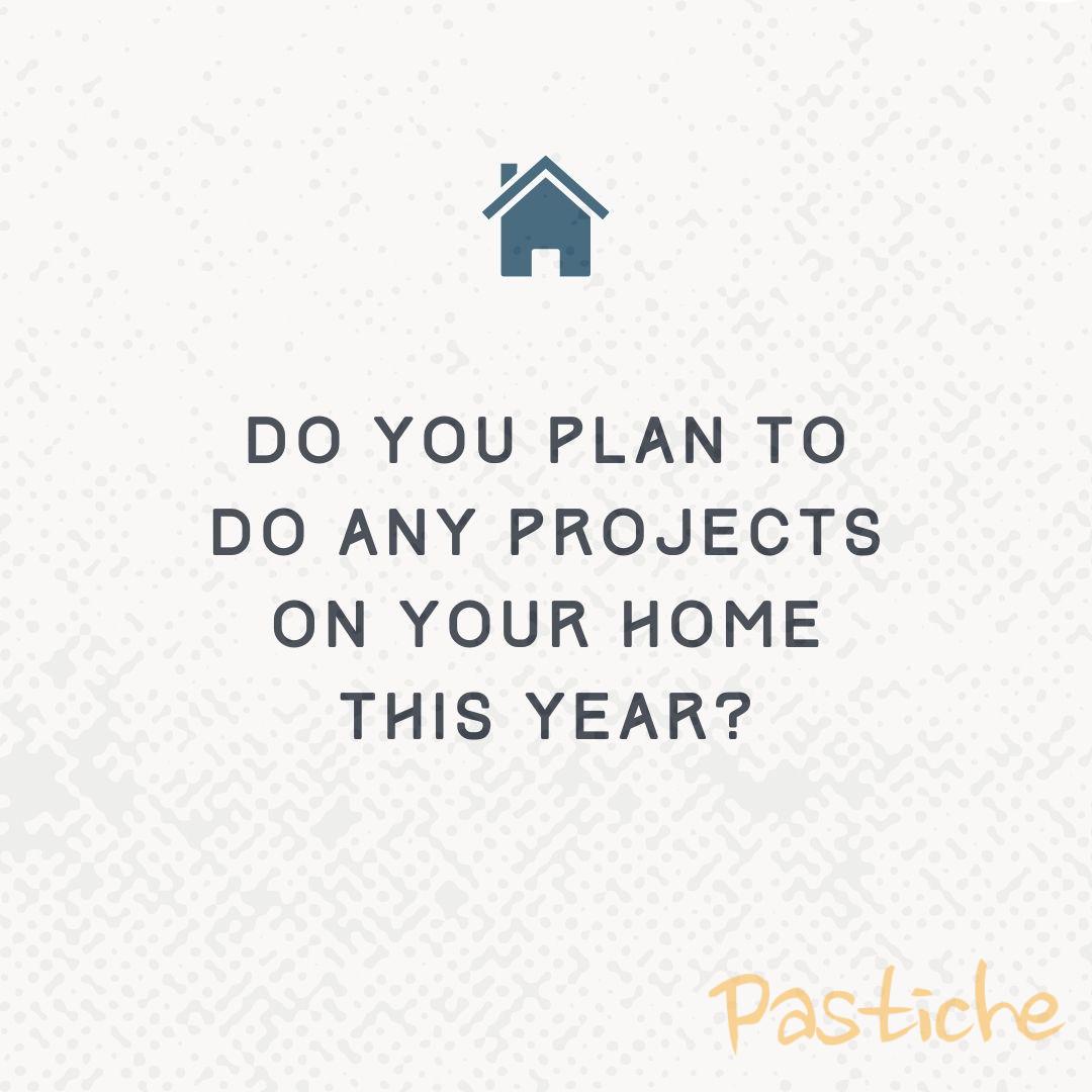 Do you plan to do any projects on your home this year?

Share your answer in the comments.

#homeproject #homeimprovementplan 𝗟𝗲𝘁'𝘀 𝗴𝗲𝘁 𝘁𝗵𝗶𝘀 𝘁𝗿𝗲𝗻𝗱𝗶𝗻𝗴, 𝘀𝗵𝗮𝗿𝗲 𝗮𝘄𝗮𝘆! #ComfortFood #TasteOfItaly #GastronomyExperience #CulinaryDelights